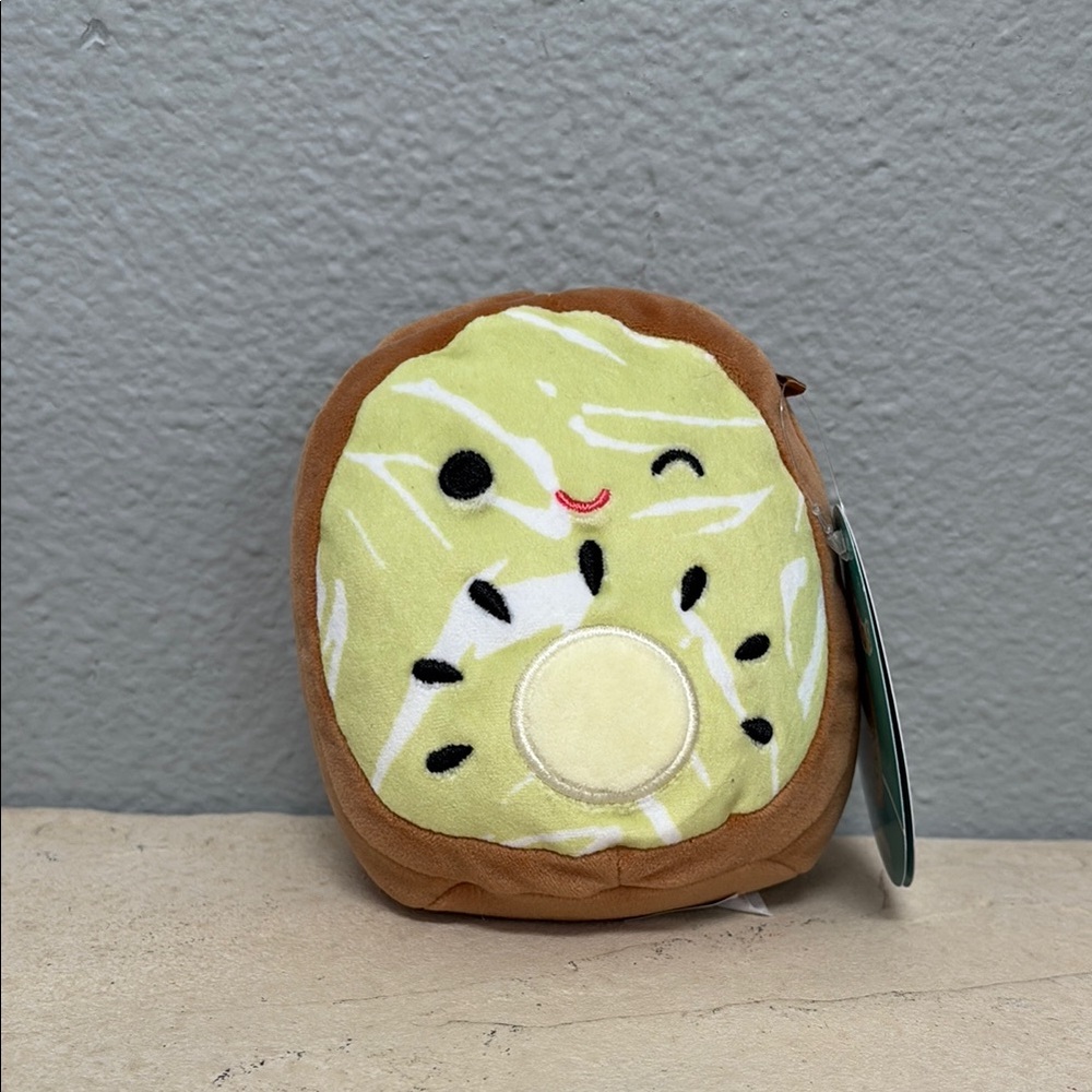 Squishmallows Kiwi Plush - Green and Brown